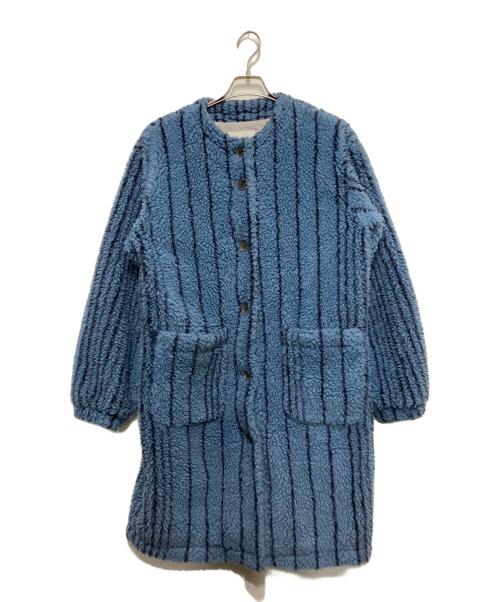 NOMA t.d.（ノーマティーディー）NOMA t.d. (ノーマティーディー) ボアコート ブルー サイズ:FREEの古着・服飾アイテム