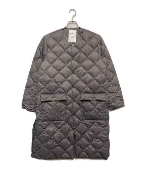 TAION（タイオン）TAION (タイオン) 別注キルティングダウン グレー サイズ:S 未使用品の古着・服飾アイテム