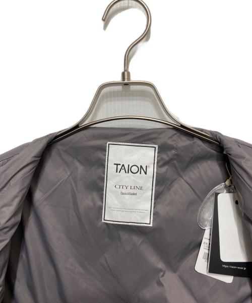 TAION（タイオン）TAION (タイオン) 別注キルティングダウン グレー サイズ:S 未使用品の古着・服飾アイテム
