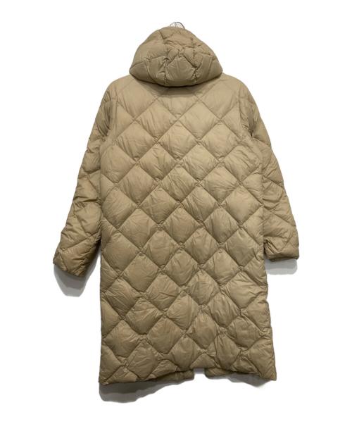 TAION（タイオン）TAION (タイオン) ダウンコート ベージュ サイズ:Mの古着・服飾アイテム
