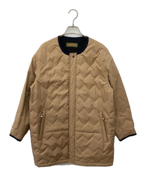 Risley（リズレー）RISLEY (リズレー) ザックダウンミディコート ベージュ サイズ:Fの古着・服飾アイテム