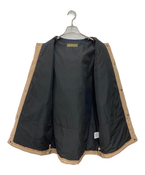 Risley（リズレー）RISLEY (リズレー) ザックダウンミディコート ベージュ サイズ:Fの古着・服飾アイテム