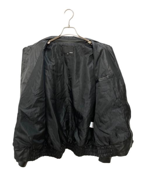 JACKROSE（ジャックローズ）JACKROSE (ジャックローズ) フェイクレザージャケット ブラック サイズ:4の古着・服飾アイテム