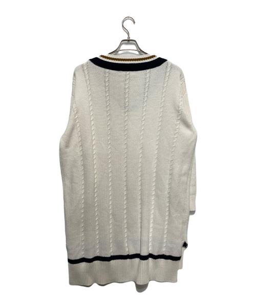 FRED PERRY（フレッドペリー）FRED PERRY (フレッドペリー) TILDEN KNIT DRESS ホワイト サイズ:Mの古着・服飾アイテム
