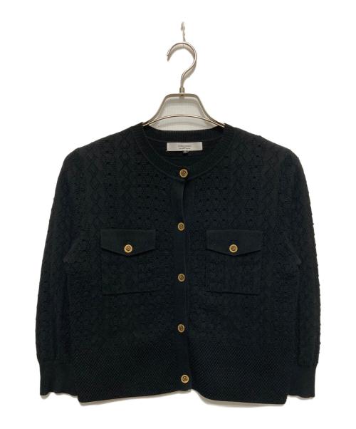 CORCOVADO（コルコバード）CORCOVADO (コルコバード) 金釦ニットジャケット ブラック サイズ:Ⅿの古着・服飾アイテム