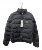 GUCCIグッチ）の古着「ロゴワッペンダウンジャケット」｜ブラック