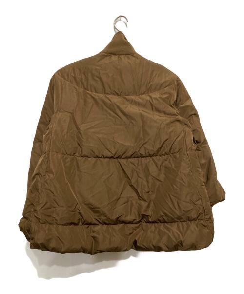 BEARDSLEY（ビアズリー）BEARDSLEY (ビアズリー) ジップフレアダウン ブラウン サイズ:FREEの古着・服飾アイテム