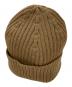 MAISON KITSUNE (メゾンキツネ) OX HEAD PATCH RIBBED BEANIE 未使用品：6000円