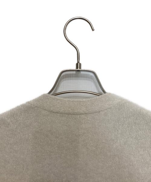 DES PRES（デ プレ）DES PRES (デ プレ) フォックスカシミヤ ロングジレ アイボリー サイズ:FREEの古着・服飾アイテム