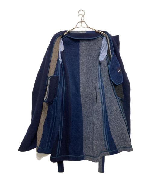 45R（フォーティファイブ・アール）45R (フォーティファイブ・アール) モクモククレイジーPラップCOAT ネイビー サイズ:2の古着・服飾アイテム