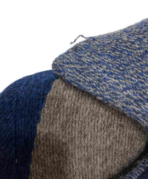 45R（フォーティファイブ・アール）45R (フォーティファイブ・アール) モクモククレイジーPラップCOAT ネイビー サイズ:2の古着・服飾アイテム