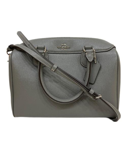 COACH（コーチ）COACH (コーチ) ミニベネット ショルダーバッグ グレーの古着・服飾アイテム