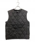 Schottショット）の古着「INNER DOWN VEST」｜ブラック