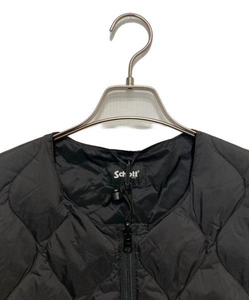 Schott（ショット）Schott (ショット) INNER DOWN VEST ブラック サイズ:L 未使用品の古着・服飾アイテム