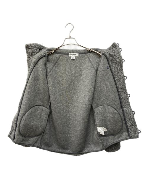 Gymphlex（ジムフレックス）Gymphlex (ジムフレックス) フード付きフリースジャケット グレー サイズ:Mの古着・服飾アイテム