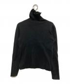 CABANキャバン）の古着「コットンカシミヤタートルネックニット」｜ブラック