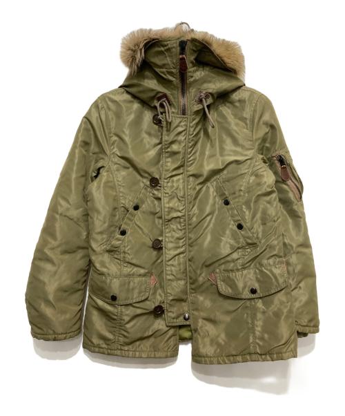 UNITED CARR（ユナイテッドカー）UNITED CARR (ユナイテッドカー) N-3Bフライトジャケット グリーン サイズ:Mの古着・服飾アイテム