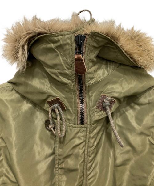 UNITED CARR（ユナイテッドカー）UNITED CARR (ユナイテッドカー) N-3Bフライトジャケット グリーン サイズ:Mの古着・服飾アイテム