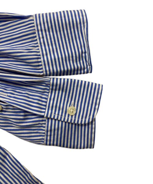 POLO RALPH LAUREN（ポロ・ラルフローレン）POLO RALPH LAUREN (ポロ・ラルフローレン) ストライプシャツ スカイブルー サイズ:160の古着・服飾アイテム