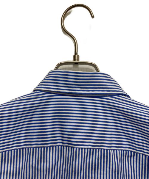 POLO RALPH LAUREN（ポロ・ラルフローレン）POLO RALPH LAUREN (ポロ・ラルフローレン) ストライプシャツ スカイブルー サイズ:160の古着・服飾アイテム