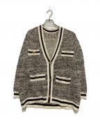 GRACE CLASSグレースクラス）の古着「金釦ニットカーディガン」