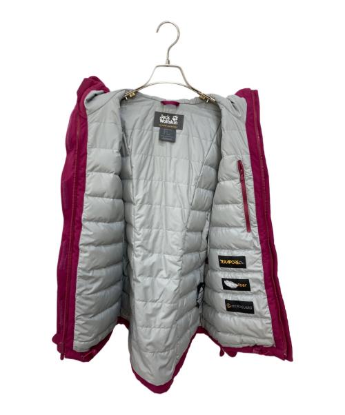 Jack Wolfskin（ジャック ウルフスキン）Jack Wolfskin (ジャック ウルフスキン) ダウンジャケット ピンク サイズ:Ｌの古着・服飾アイテム