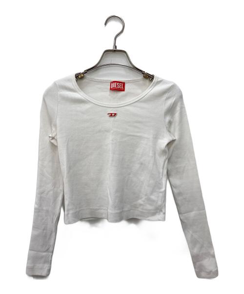 DIESEL（ディーゼル）DIESEL (ディーゼル) T-BALLET-Dカットソー ホワイト サイズ:XSの古着・服飾アイテム