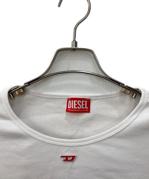 DIESEL（ディーゼル）DIESEL (ディーゼル) T-BALLET-Dカットソー ホワイト サイズ:XSの古着・服飾アイテム