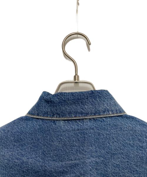 LEVI'S PReMIUM（リーバイス プレミアム）LEVI'S PReMIUM (リーバイス プレミアム) BALLOON SLEEVE TRACKER ブルー サイズ:XXSの古着・服飾アイテム