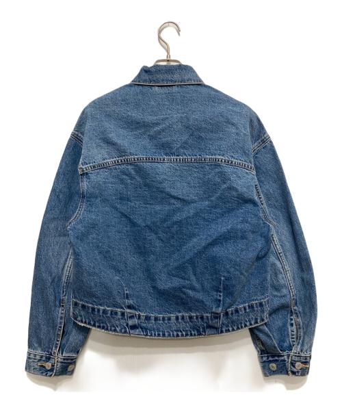 LEVI'S PReMIUM（リーバイス プレミアム）LEVI'S PReMIUM (リーバイス プレミアム) BALLOON SLEEVE TRACKER ブルー サイズ:XXSの古着・服飾アイテム