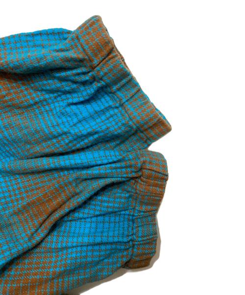 NOMA t.d.（ノーマティーディー）NOMA t.d. (ノーマティーディー) Ombre Plaid Blouson ブルー サイズ:3の古着・服飾アイテム