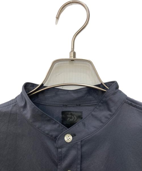 DAIWA PIER39（ダイワ ピア39）DAIWA PIER39 (ダイワ ピア39) 〈別注〉BAND COLLAR SHIRTS L/S グレー サイズ:Ｌの古着・服飾アイテム