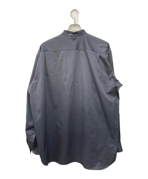 DAIWA PIER39（ダイワ ピア39）DAIWA PIER39 (ダイワ ピア39) 〈別注〉BAND COLLAR SHIRTS L/S グレー サイズ:Ｌの古着・服飾アイテム