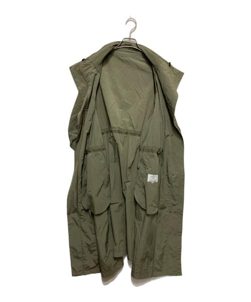 23区（ニジュウサンク）23区 (ニジュウサンク) ナイロンフィールドコート グリーン サイズ:44の古着・服飾アイテム