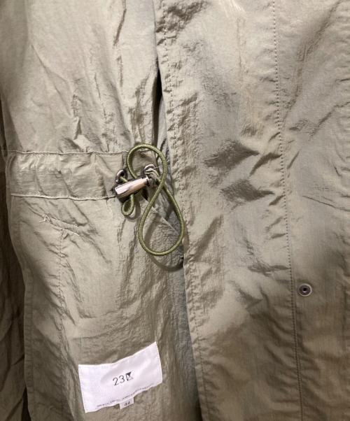 23区（ニジュウサンク）23区 (ニジュウサンク) ナイロンフィールドコート グリーン サイズ:44の古着・服飾アイテム