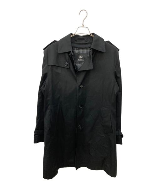 BURBERRY BLACK LABEL（バーバリーブラックレーベル）BURBERRY BLACK LABEL (バーバリーブラックレーベル) トレンチコート ブラック サイズ:LLの古着・服飾アイテム