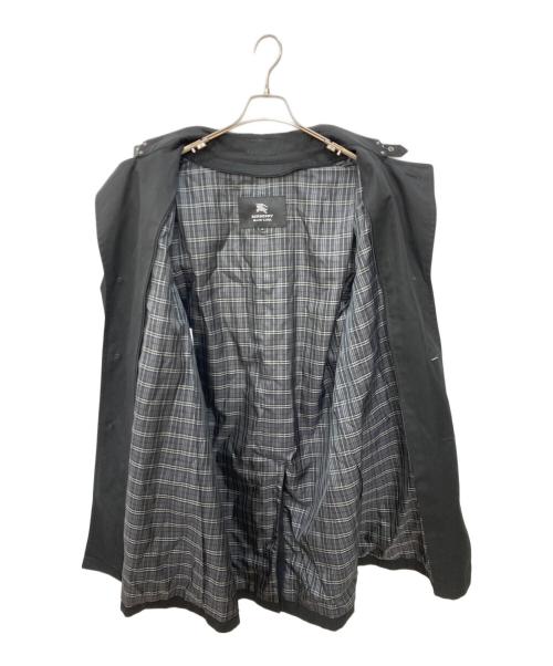 BURBERRY BLACK LABEL（バーバリーブラックレーベル）BURBERRY BLACK LABEL (バーバリーブラックレーベル) トレンチコート ブラック サイズ:LLの古着・服飾アイテム