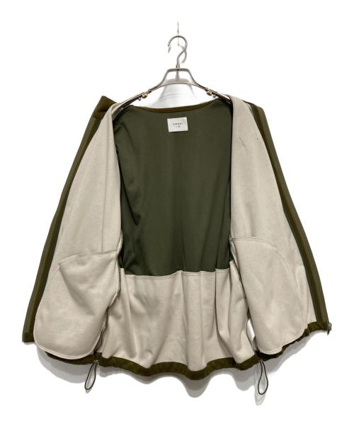 Ameri（アメリ）AMERI (アメリ) FLEECE BONDING ZIP BLOUSON グリーン サイズ:FREEの古着・服飾アイテム