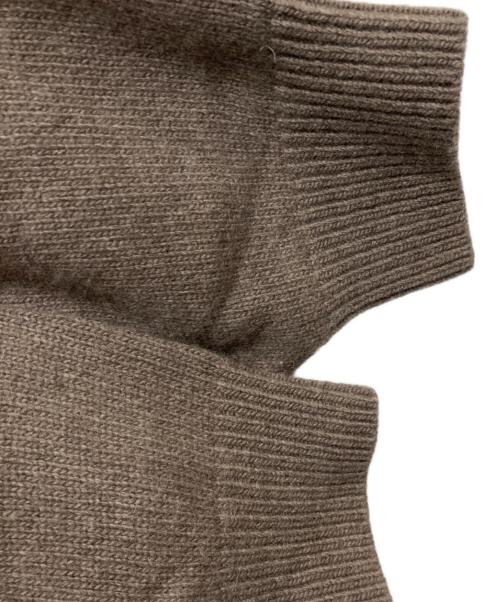 Noble（ノーブル）Noble (ノーブル) Ca/W ボリューム袖Vプルオーバー ベージュ サイズ:不明の古着・服飾アイテム