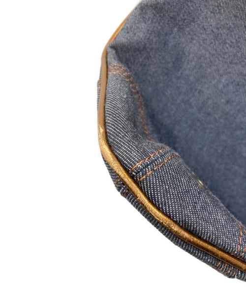 BURBERRY BLUE LABEL（バーバリーロンドンブルーレーベル）BURBERRY BLUE LABEL (バーバリーロンドンブルーレーベル) ホースロゴデニムトートバッグ インディゴの古着・服飾アイテム