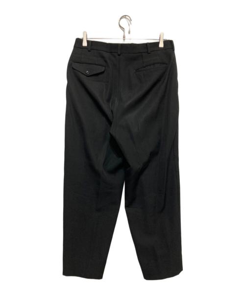 COMME des GARCONS HOMME DEUX（コムデギャルソン オム ドゥ）COMME des GARCONS HOMME DEUX (コムデギャルソン オム ドゥ) ウールタックパンツ ブラック サイズ:Ⅿの古着・服飾アイテム