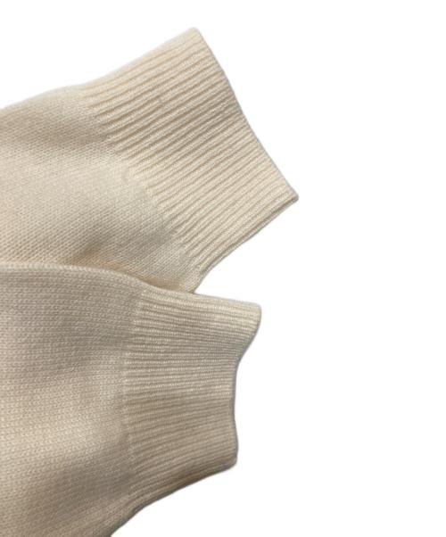 kurashi&trips publishing（クラシアンドトリップス パブリッシング）KURASHI&Trips PUBLISHING (クラシアンドトリップス パブリッシング) 「大人にひとさじのアクセント」洗えるウールの襟付きニット ベージュ サイズ:不明の古着・服飾アイテム