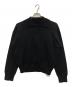 KURASHI&Trips PUBLISHING（クラシアンドトリップス パブリッシング）の古着「「大人にひとさじのアクセント」洗えるウールの襟付きニット」｜ブラック
