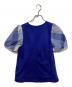 BLUE LABEL CRESTBRIDGE (ブルーレーベルクレストブリッジ) 半袖ブラウス ブルー サイズ:M：5000円