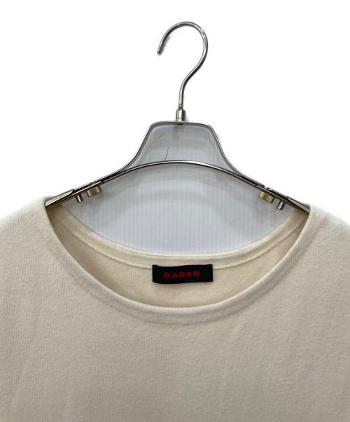 CABAN（キャバン）CABAN (キャバン) コットンカシミヤ ノースリーブロングワンピース ベージュ サイズ:Mの古着・服飾アイテム