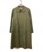 Burberry'sバーバリーズ）の古着「裏ノヴァチェック玉虫色ステンカラーコート」｜ブラウン