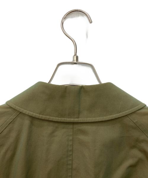 Burberry's（バーバリー）Burberry's (バーバリーズ) 裏ノヴァチェック玉虫色ステンカラーコート ブラウン サイズ:44の古着・服飾アイテム