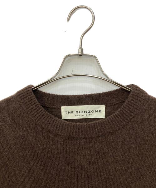 THE SHINZONE（ザ シンゾーン）THE SHINZONE (ザ シンゾーン) BIG KNIT PULLOVER ブラウン サイズ:FREEの古着・服飾アイテム