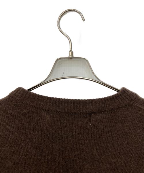 THE SHINZONE（ザ シンゾーン）THE SHINZONE (ザ シンゾーン) BIG KNIT PULLOVER ブラウン サイズ:FREEの古着・服飾アイテム