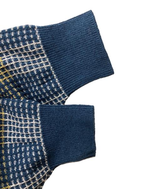 Burberry's（バーバリー）Burberry's (バーバリーズ) クルーネックニット ネイビー サイズ:Ｌ 未使用品の古着・服飾アイテム